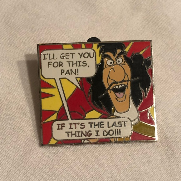 Disney Captain Hook Pin - Picture 1 of 1